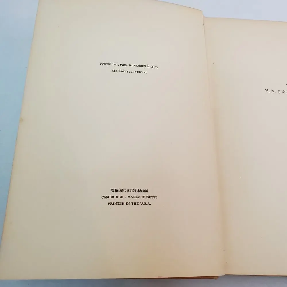 The Black Ace by George Dilnot (1st Ed) Hardcover No DJ 1929 Houghton Mifflin